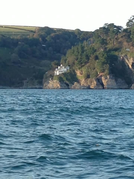 House on the bank of the River Dart