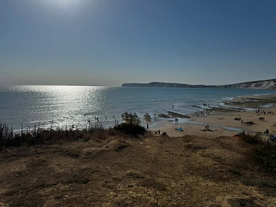 Compton sea front on the Isle of Wight