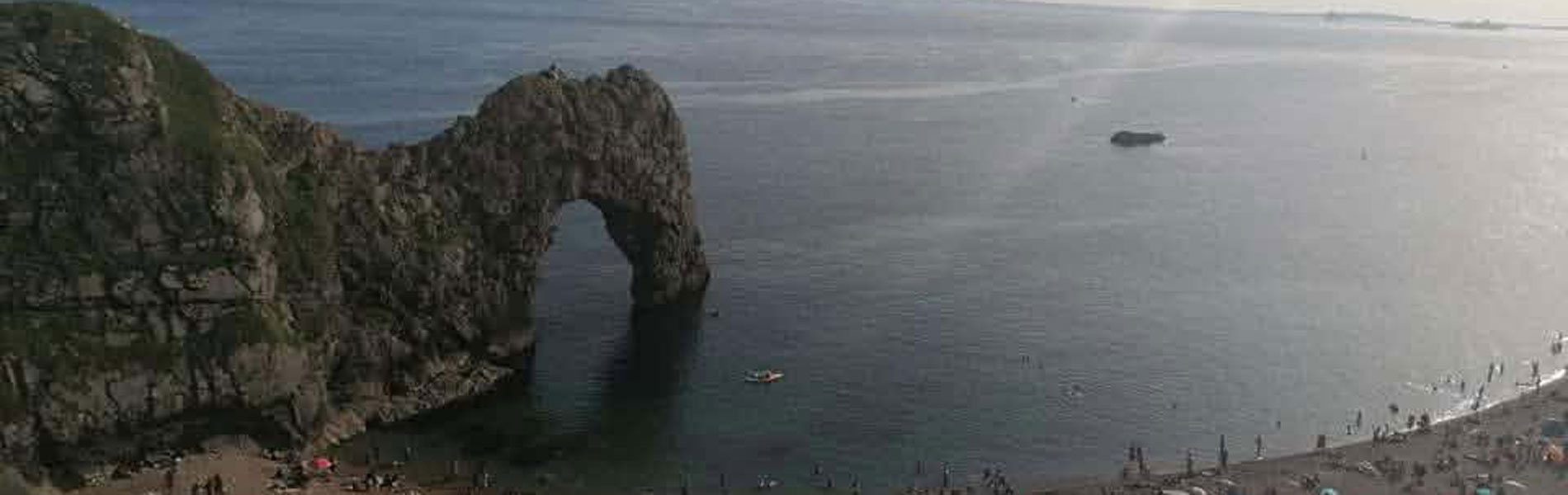 Rock formation at Durdle Door