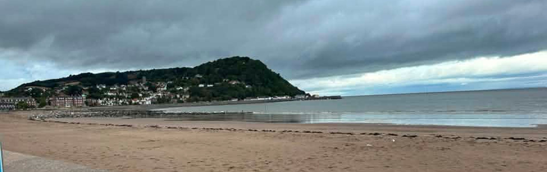 Minehead beach