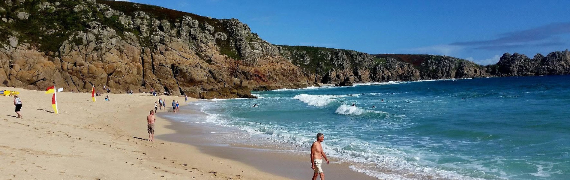 Porthcurno beach