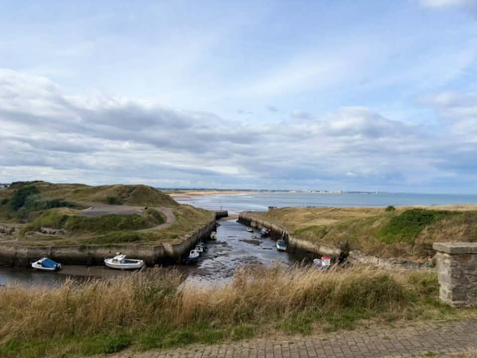 Seaton Sluice beach in Newcastle