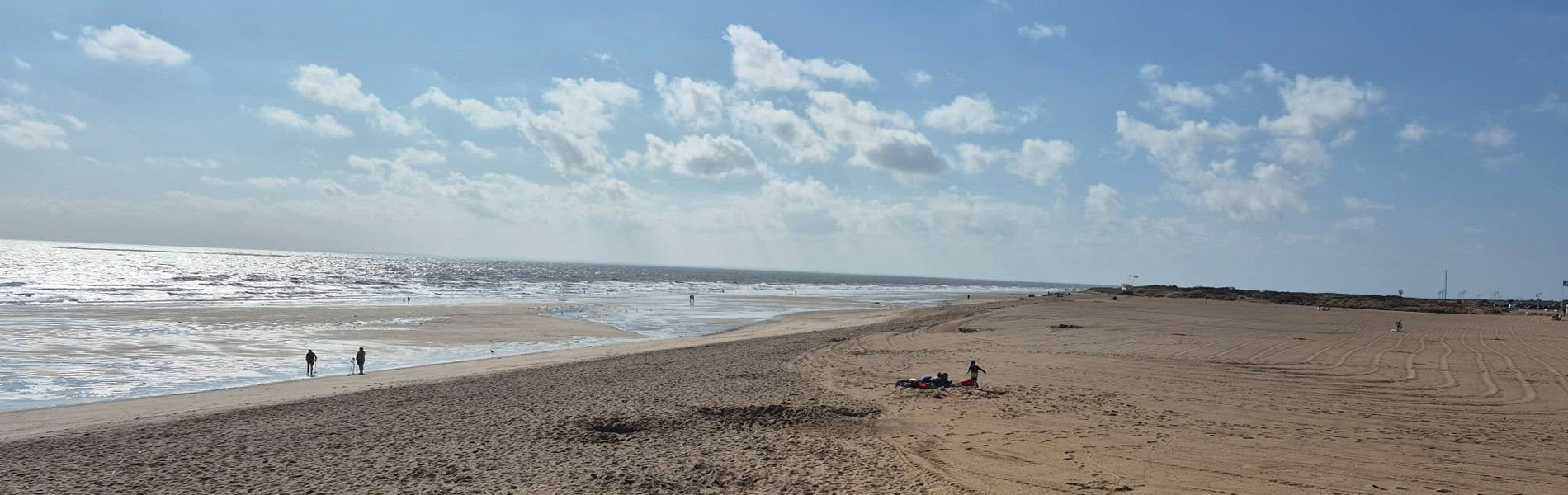 Skegness beach