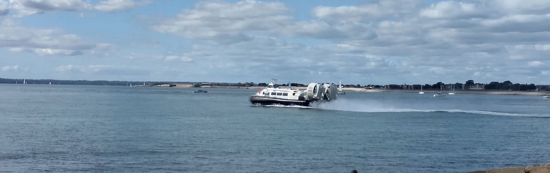 The hovercraft going out at Southsea