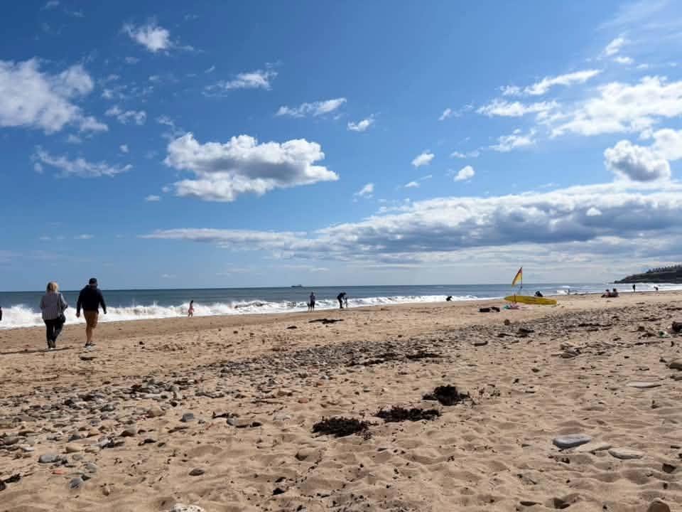 Whitley Bay sandy beach